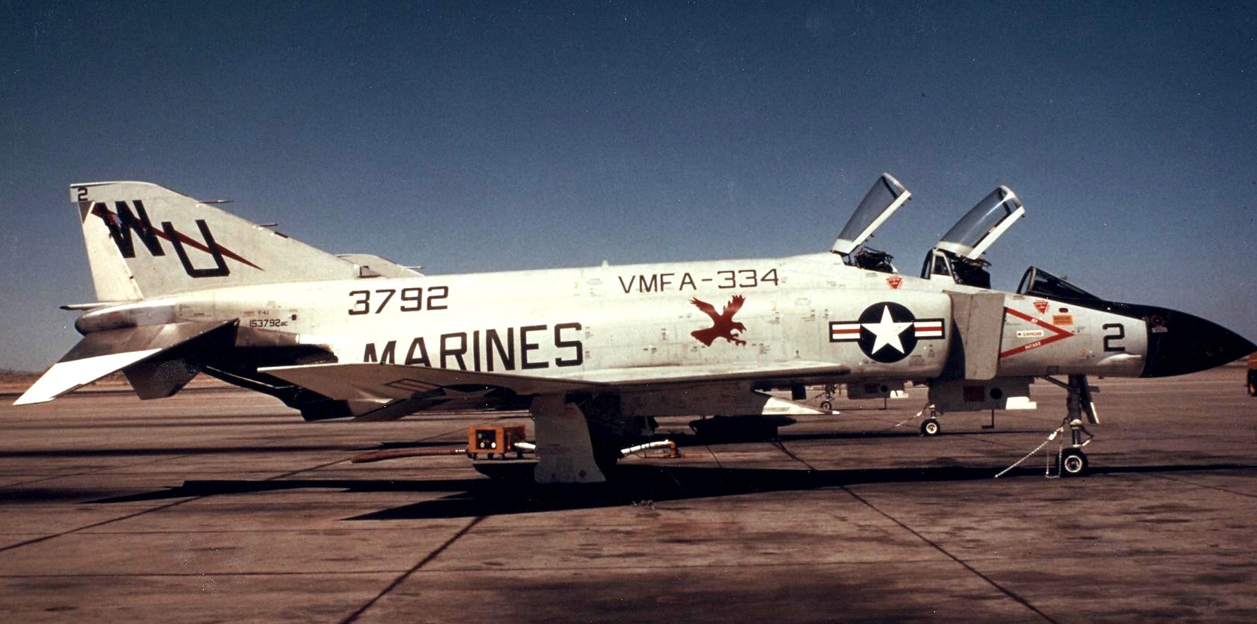 vmfa-334 falcons marine fighter attack squadron usmc f-4j phantom ii 02x mcas el toro
