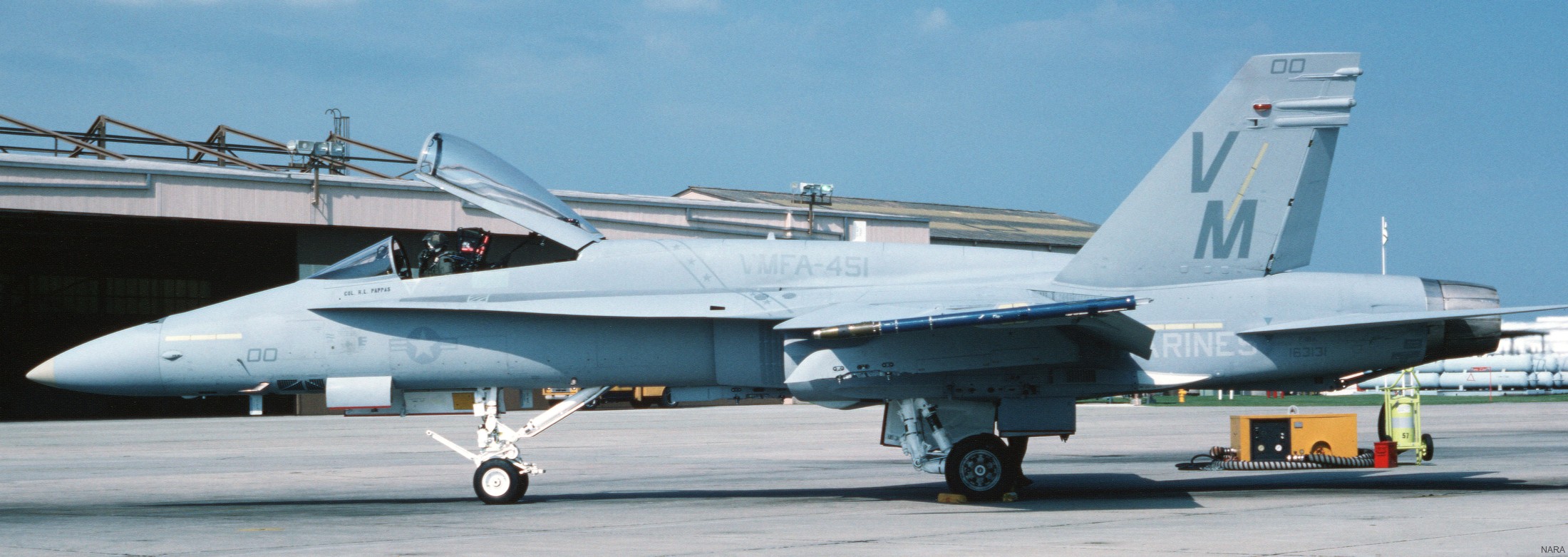 vmfa-451 warlords marine fighter attack squadron usmc f/a-18a hornet 07