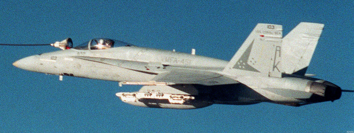 vmfa-451 warlords marine fighter attack squadron usmc f/a-18a hornet 11