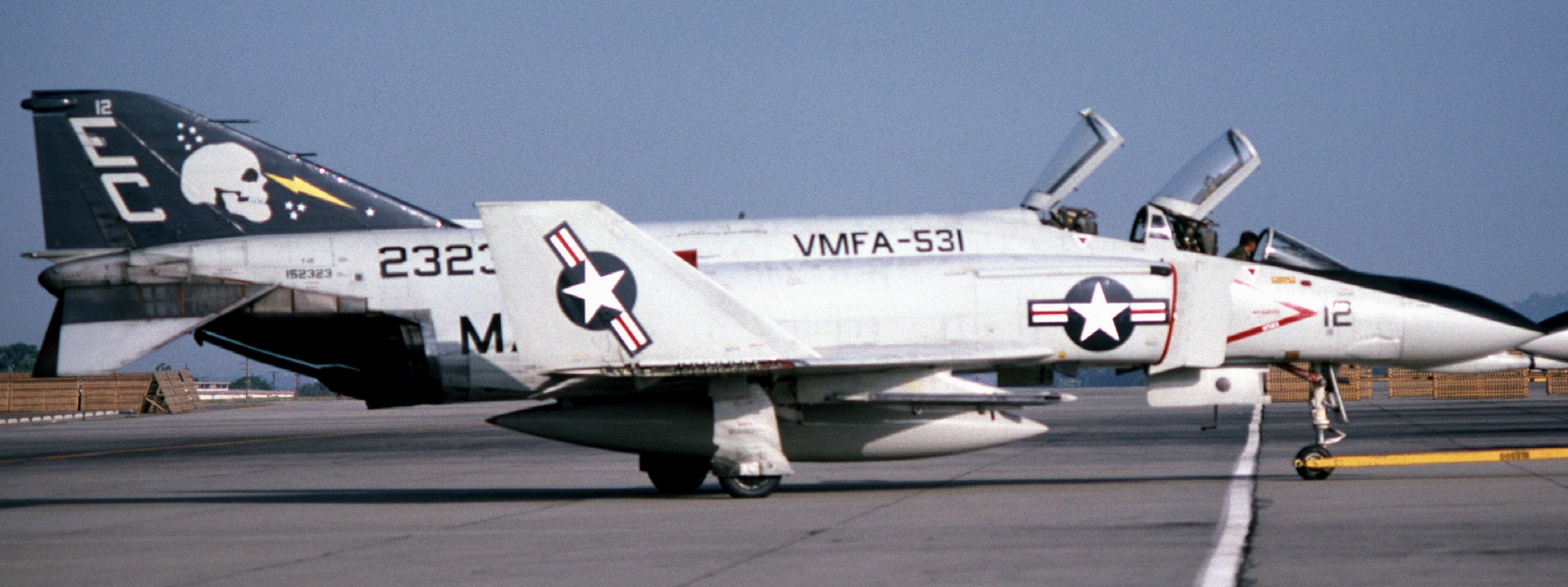 vmfa-531 grey ghosts marine fighter attack squadron f-4n phantom usmc 13 mcas el toro california
