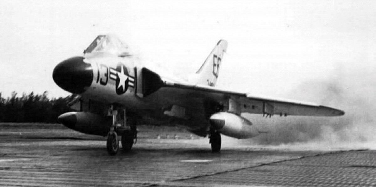 vmf(aw)-531 grey ghosts marine fighter squadron all weather douglas f4d-1 skyray 34