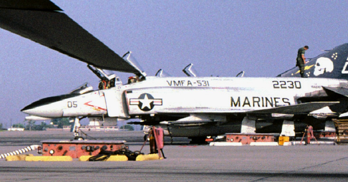 vmfa-531 grey ghosts marine fighter attack squadron f-4n phantom usmc 38