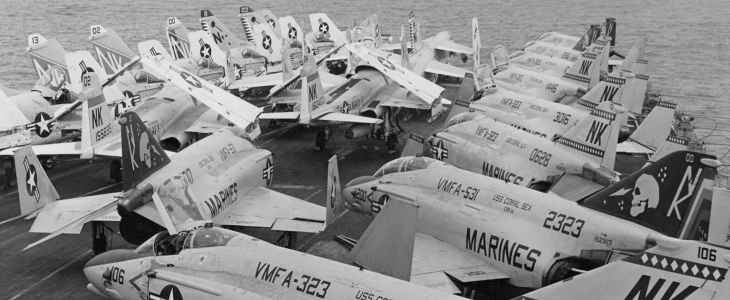 vmfa-531 grey ghosts marine fighter attack squadron f-4n phantom usmc 39 cvw-14