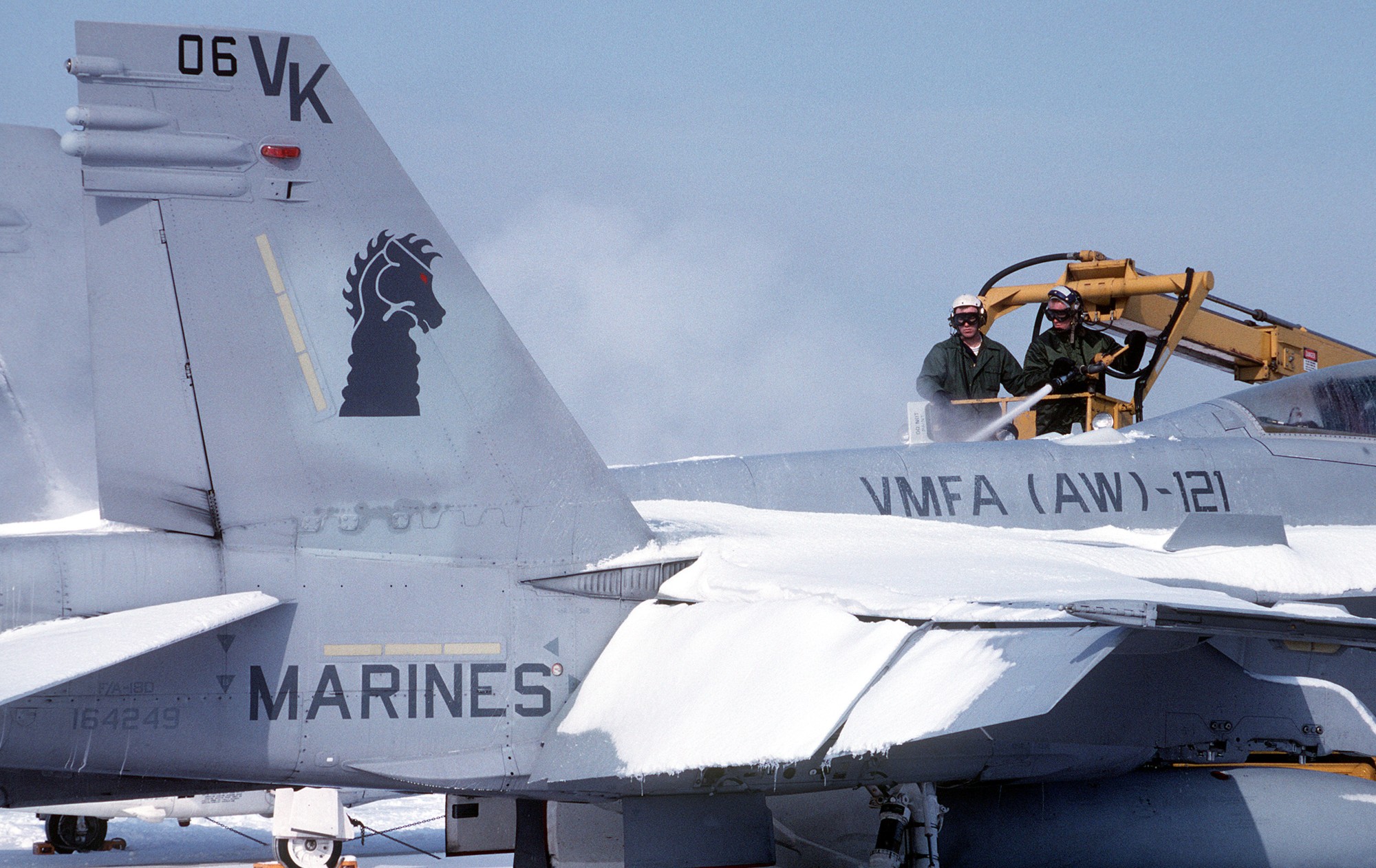 vmfa(aw)-121 green knights marine fighter attack squadron f/a-18d hornet 13