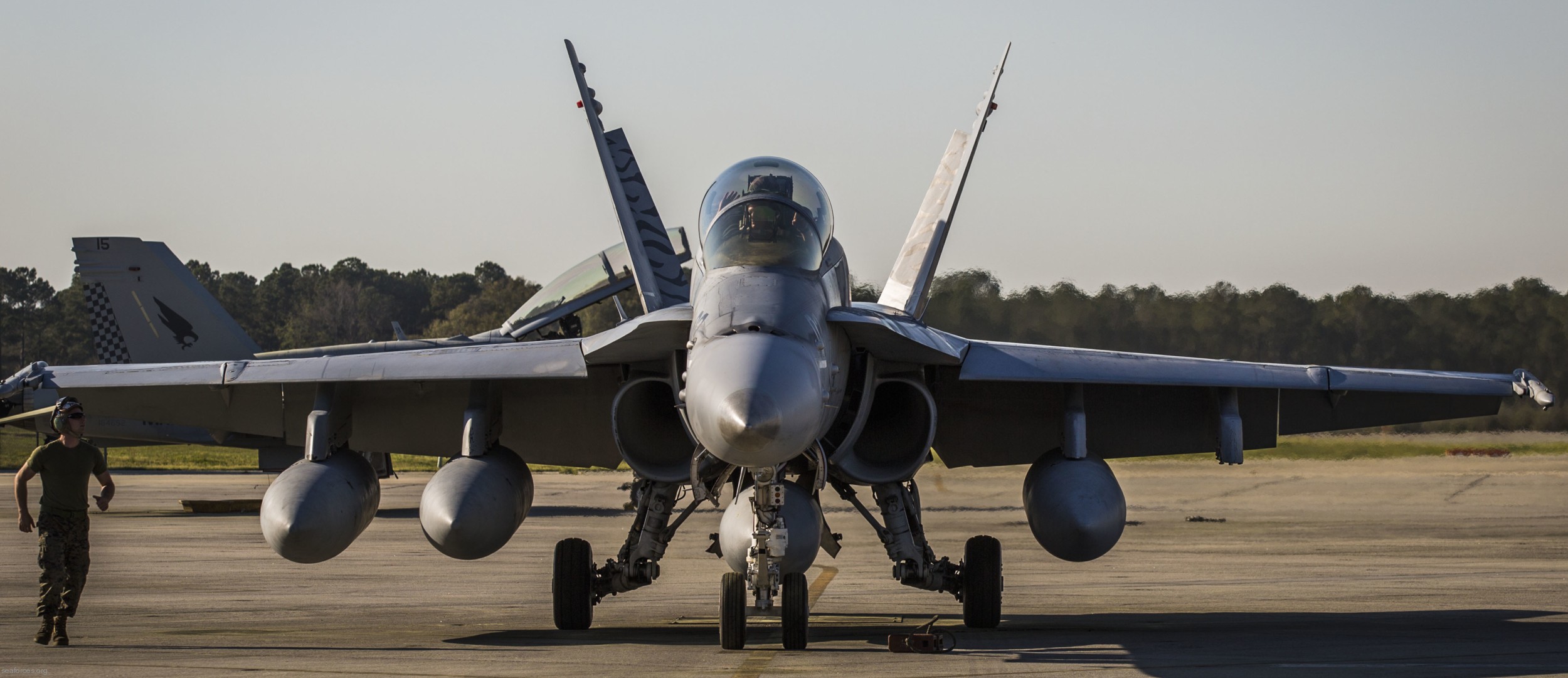 vmfa(aw)-224 bengals marine fighter attack squadron usmc f/a-18d hornet 38