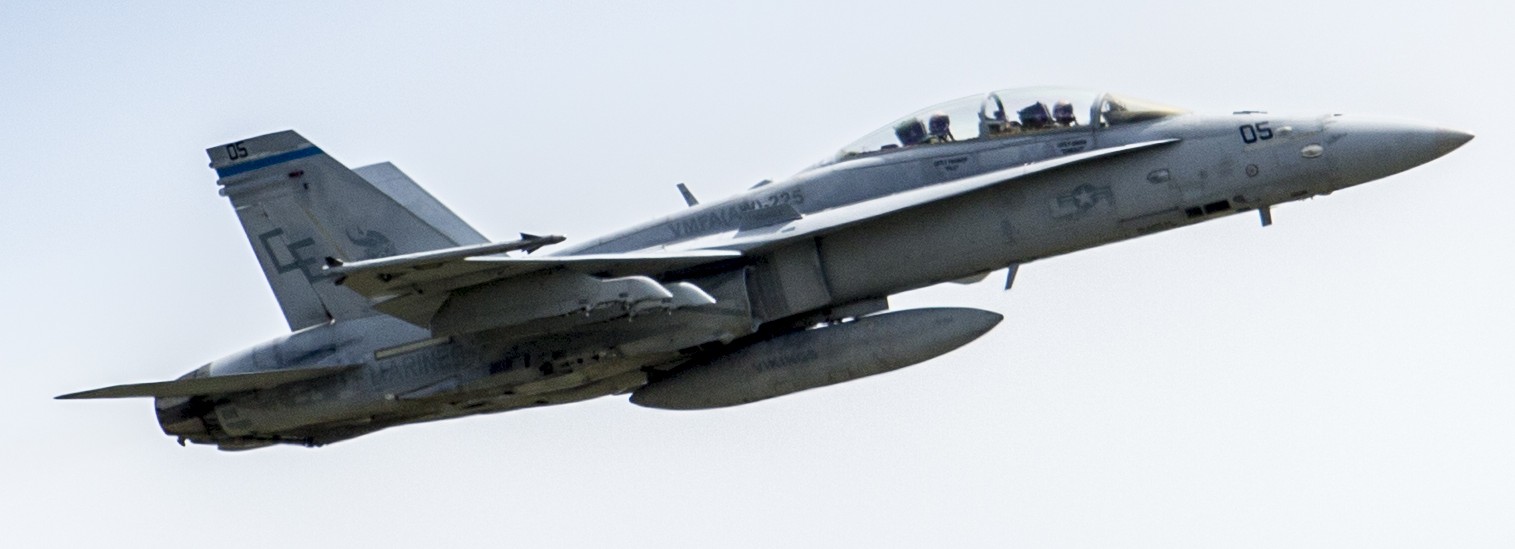 vmfa(aw)-225 vikings marine fighter attack squadron f/a-18d hornet 27