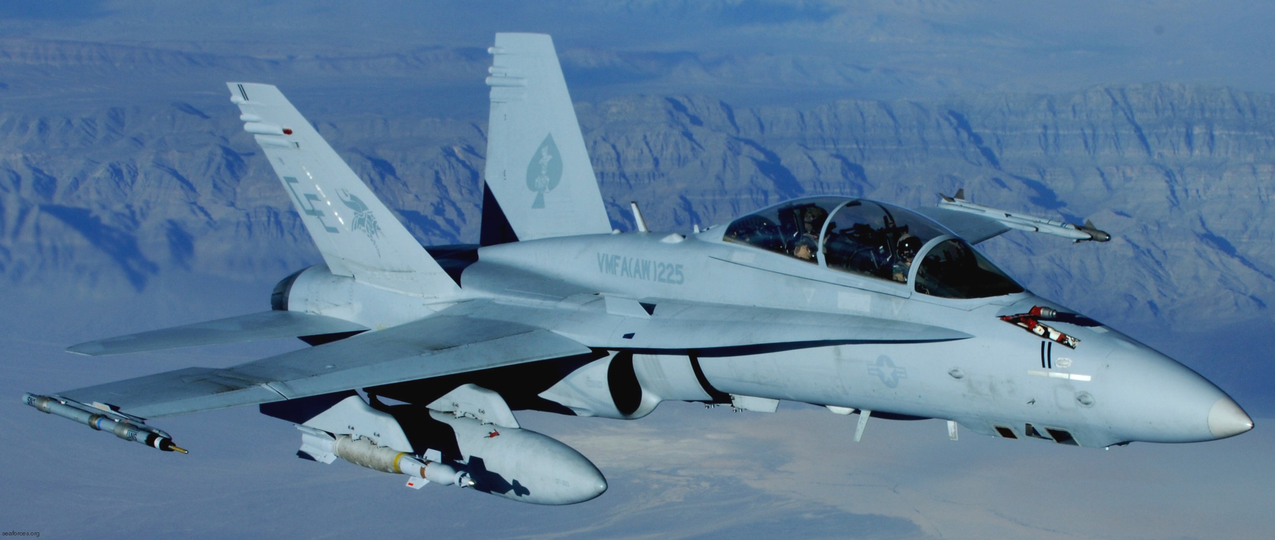 vmfa(aw)-225 vikings marine fighter attack squadron f/a-18d hornet 47 exercise red flag nellis afb