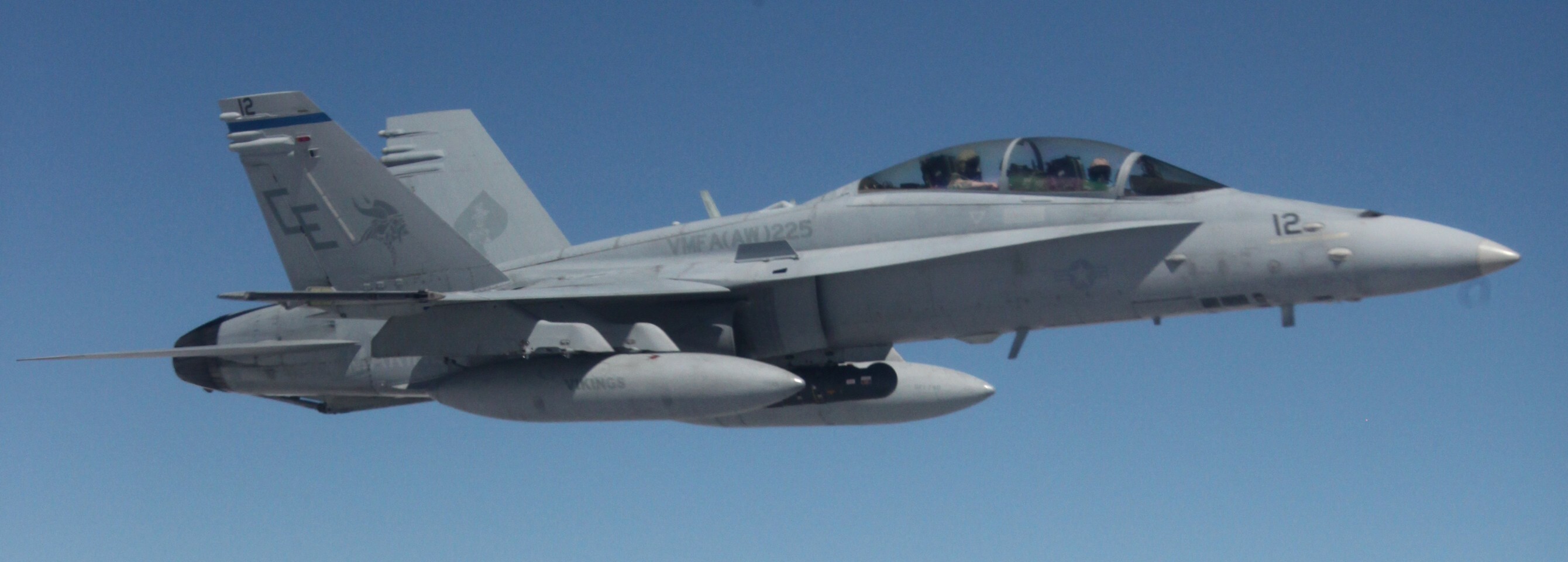 vmfa(aw)-225 vikings marine fighter attack squadron f/a-18d hornet 50