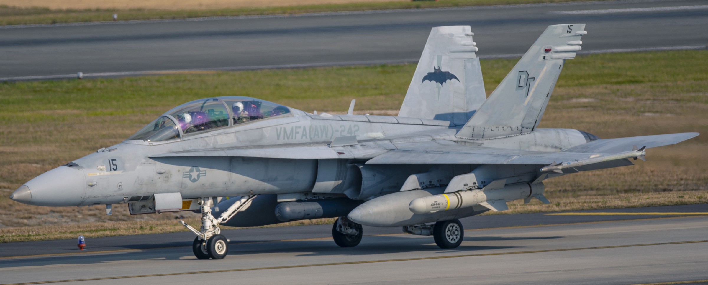 vmfa(aw)-242 bats marine all-weather fighter attack squadron usmc f/a-18d hornet 108