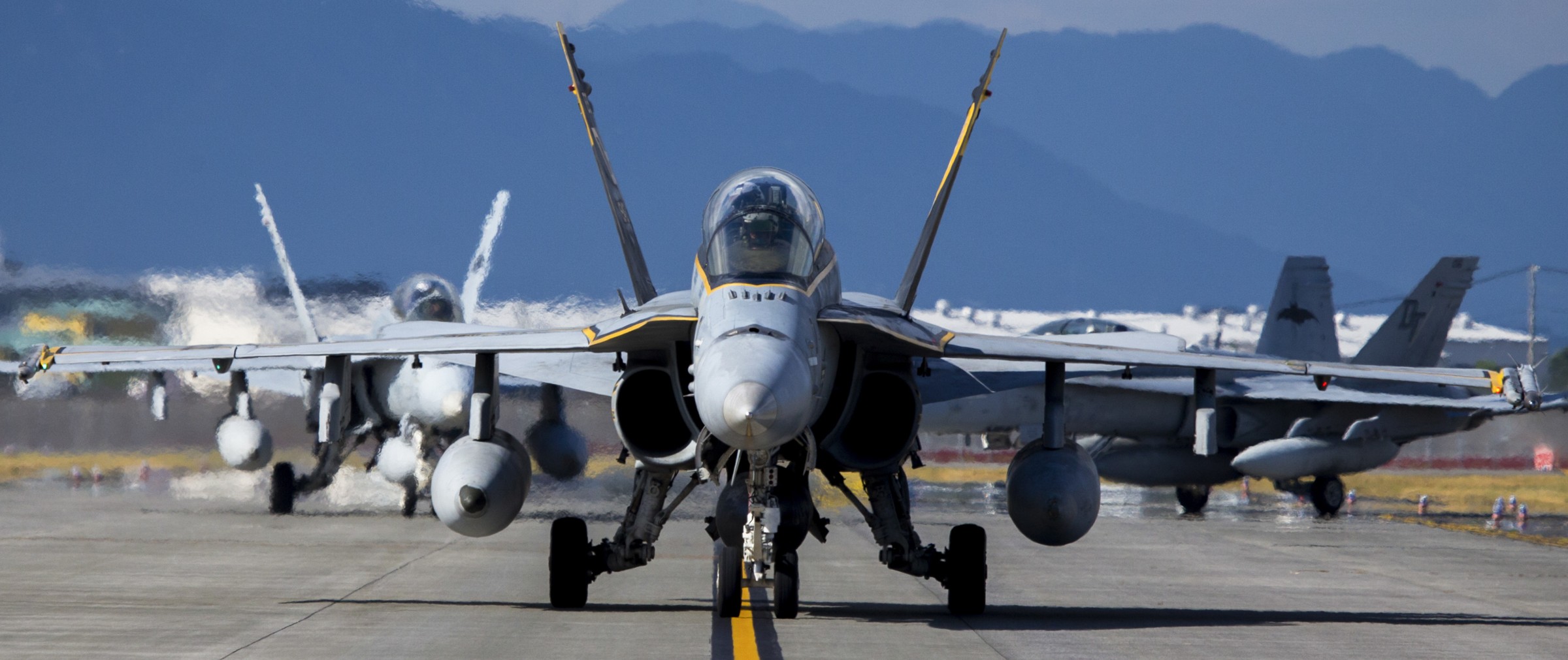 vmfa(aw)-242 bats marine all-weather fighter attack squadron usmc f/a-18d hornet 119 mcas iwakuni japan