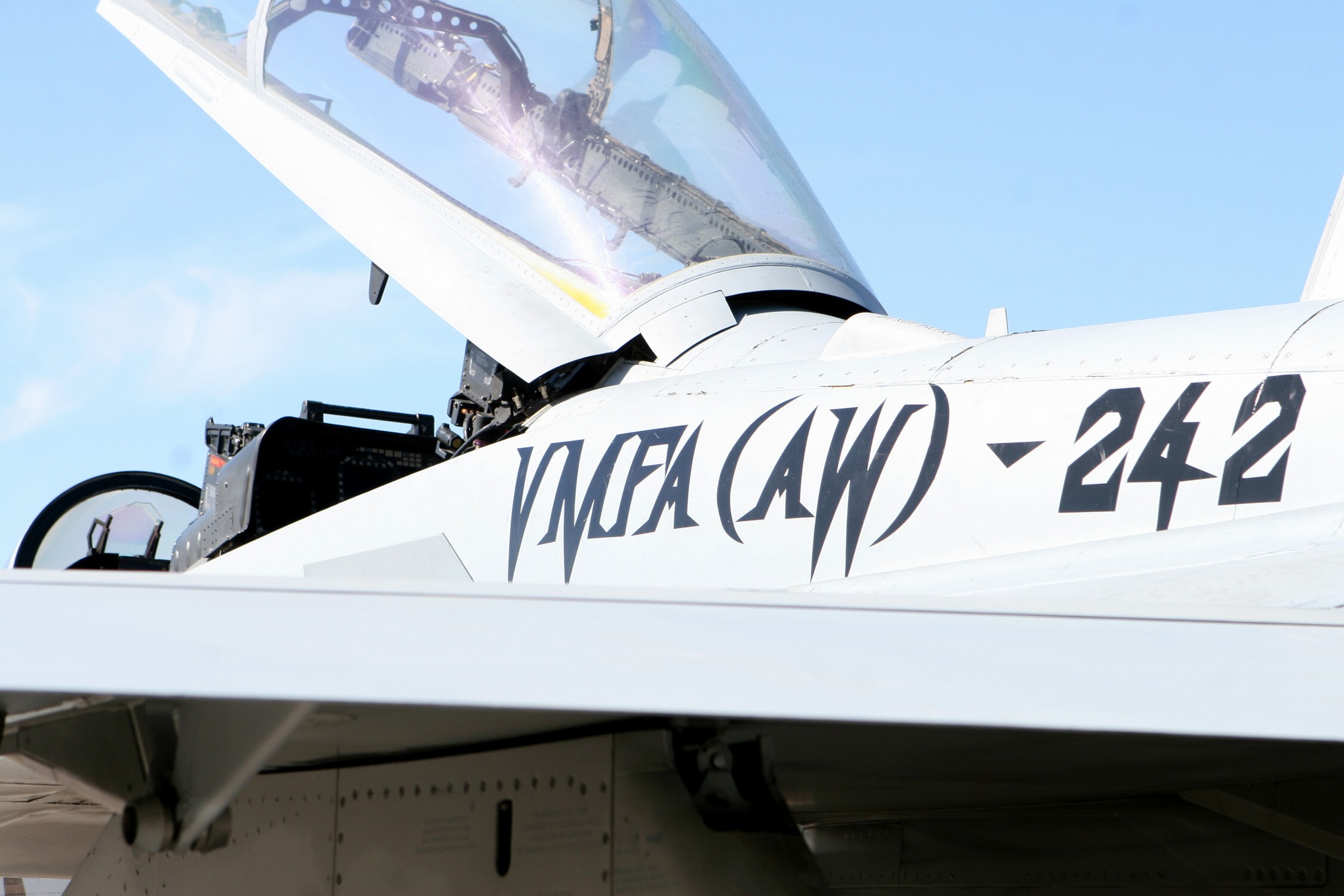 vmfa(aw)-242 bats marine all-weather fighter attack squadron usmc f/a-18d hornet 120