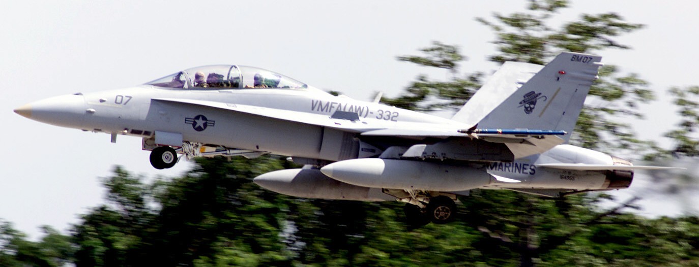 vmfa(aw)-332 moonlighters marine fighter attack squadron all-weather f/a-18d hornet 09