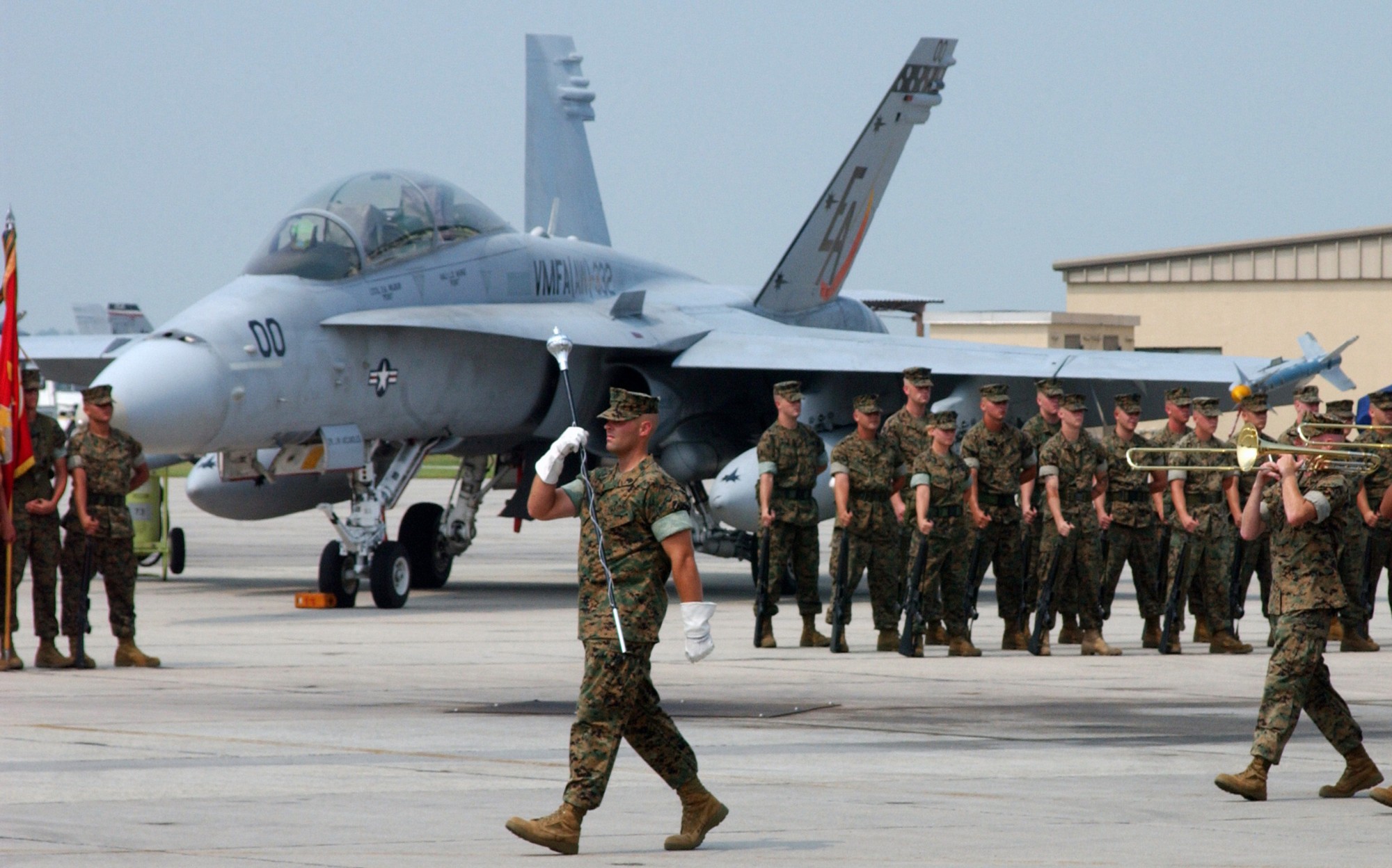 vmfa(aw)-332 moonlighters marine fighter attack squadron all-weather f/a-18d hornet 12