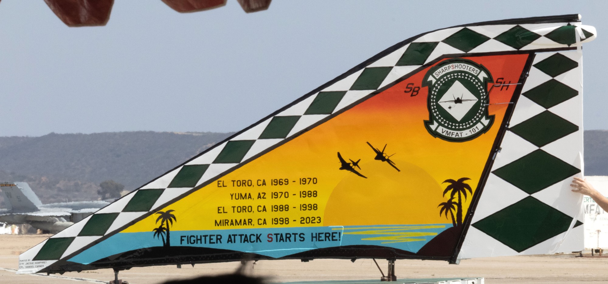 vmfat-101 sharpshooters marine fighter attack training squadron deactivation ceremony mcas miramar 2023 129