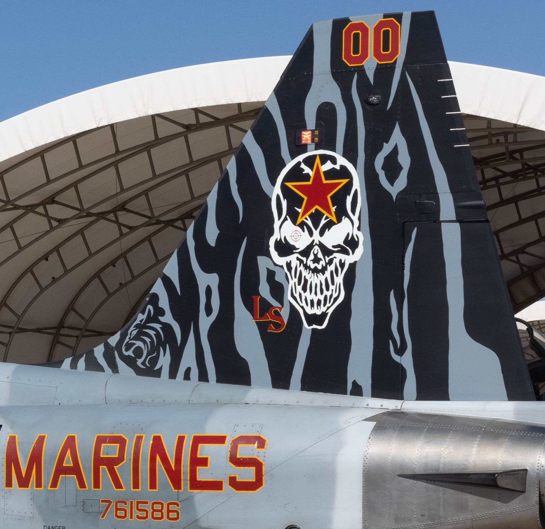 vmft-401 snipers marine fighter training squadron usmc f-5f tiger ii adversary mcas yuma special color 35