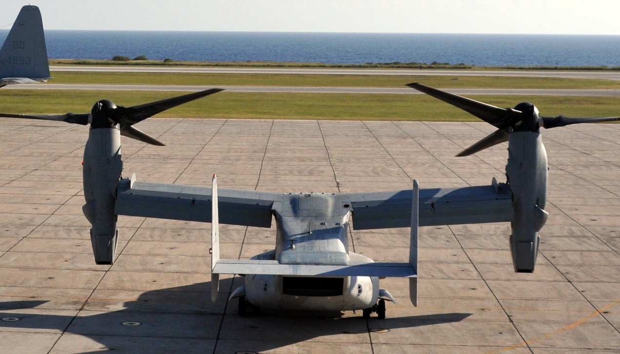 marine medium tiltrotor squadron vmm-162 golden eagles mv-22b osprey ns guantanamo bay cuba 2010 18