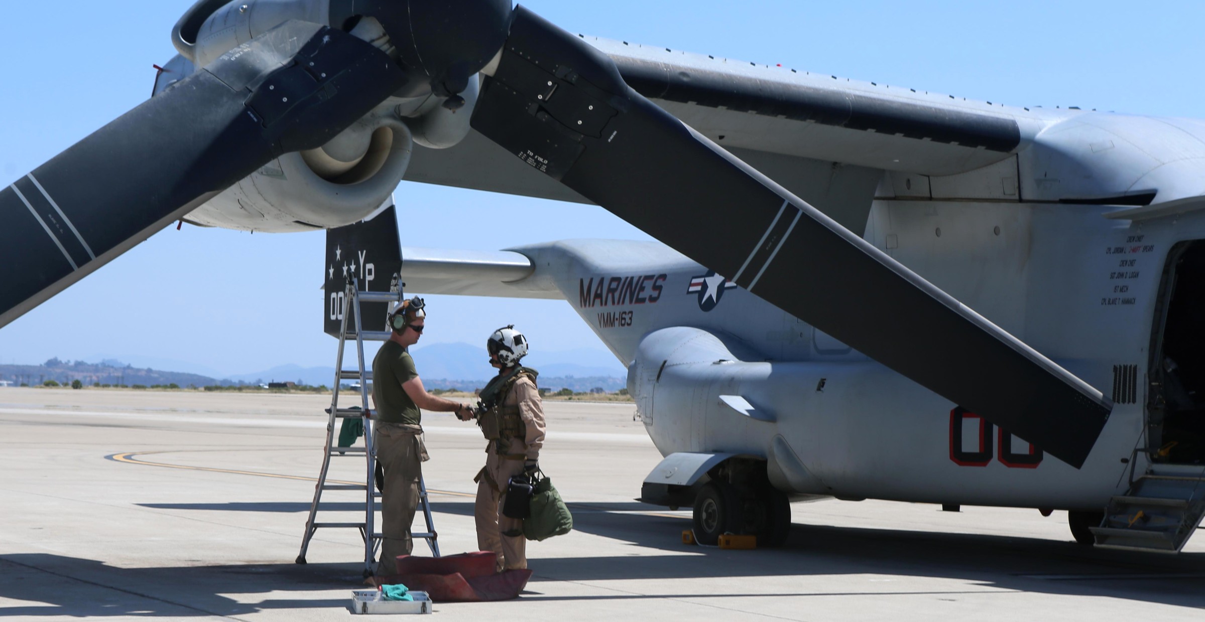 vmm-163 evil eyes mv-22b osprey mcas miramar 2015 19