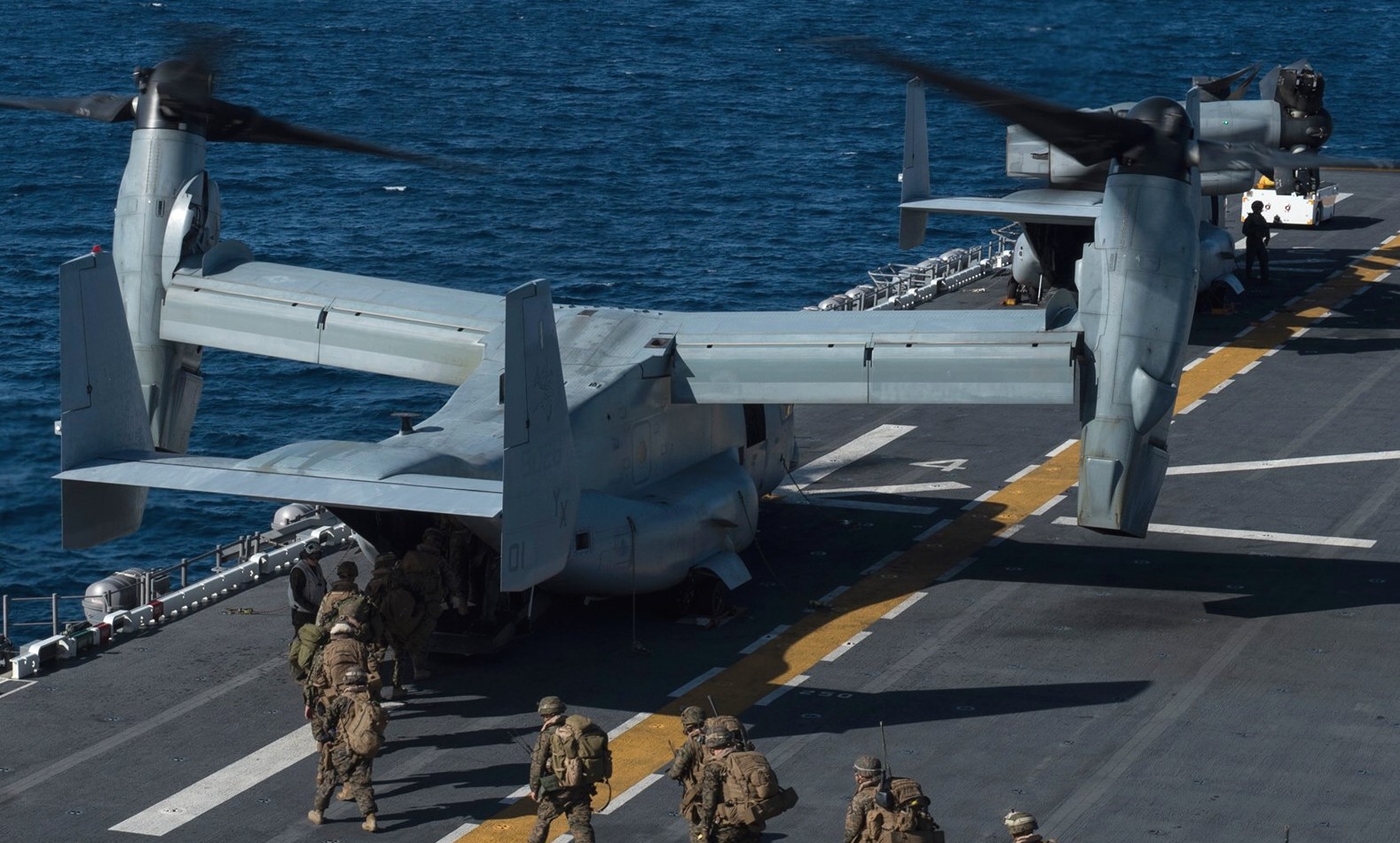 marine medium tiltrotor squadron vmm-166 sea elk mv-22b osprey 2015 03