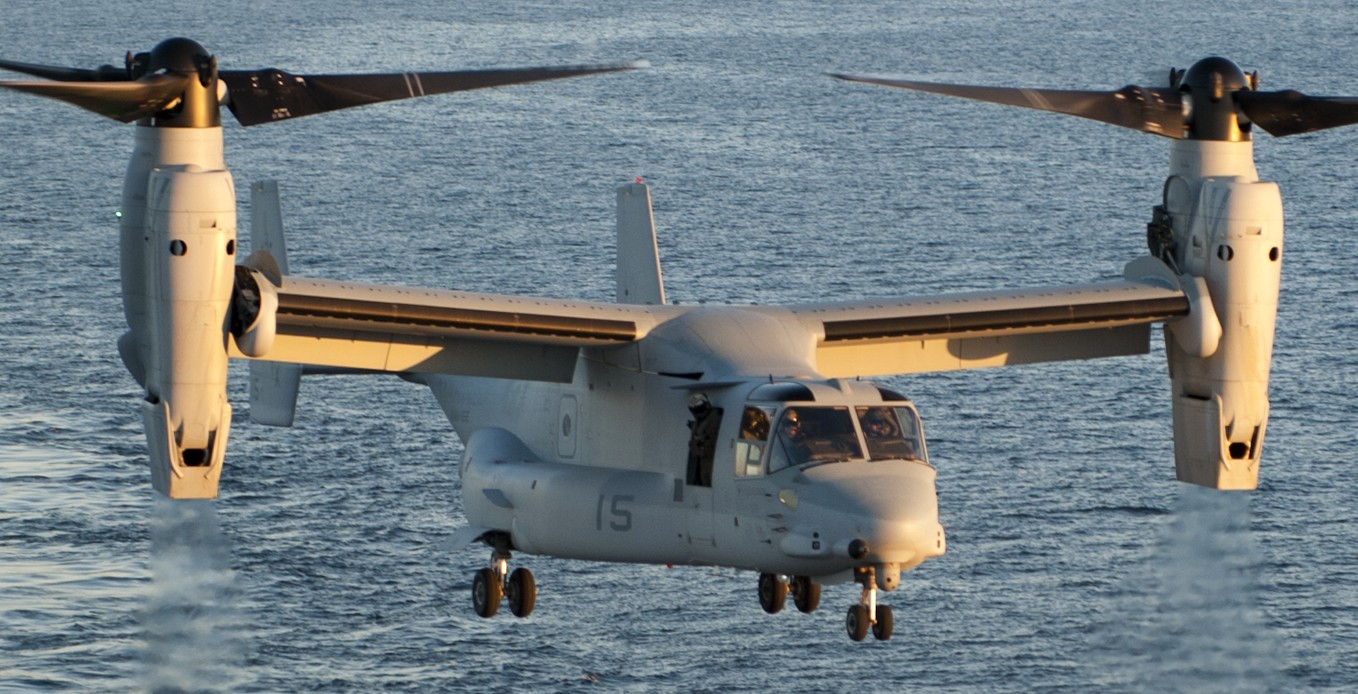 vmm-166 sea elk mv-22b osprey uss carl vinson cvn-70 2013 19