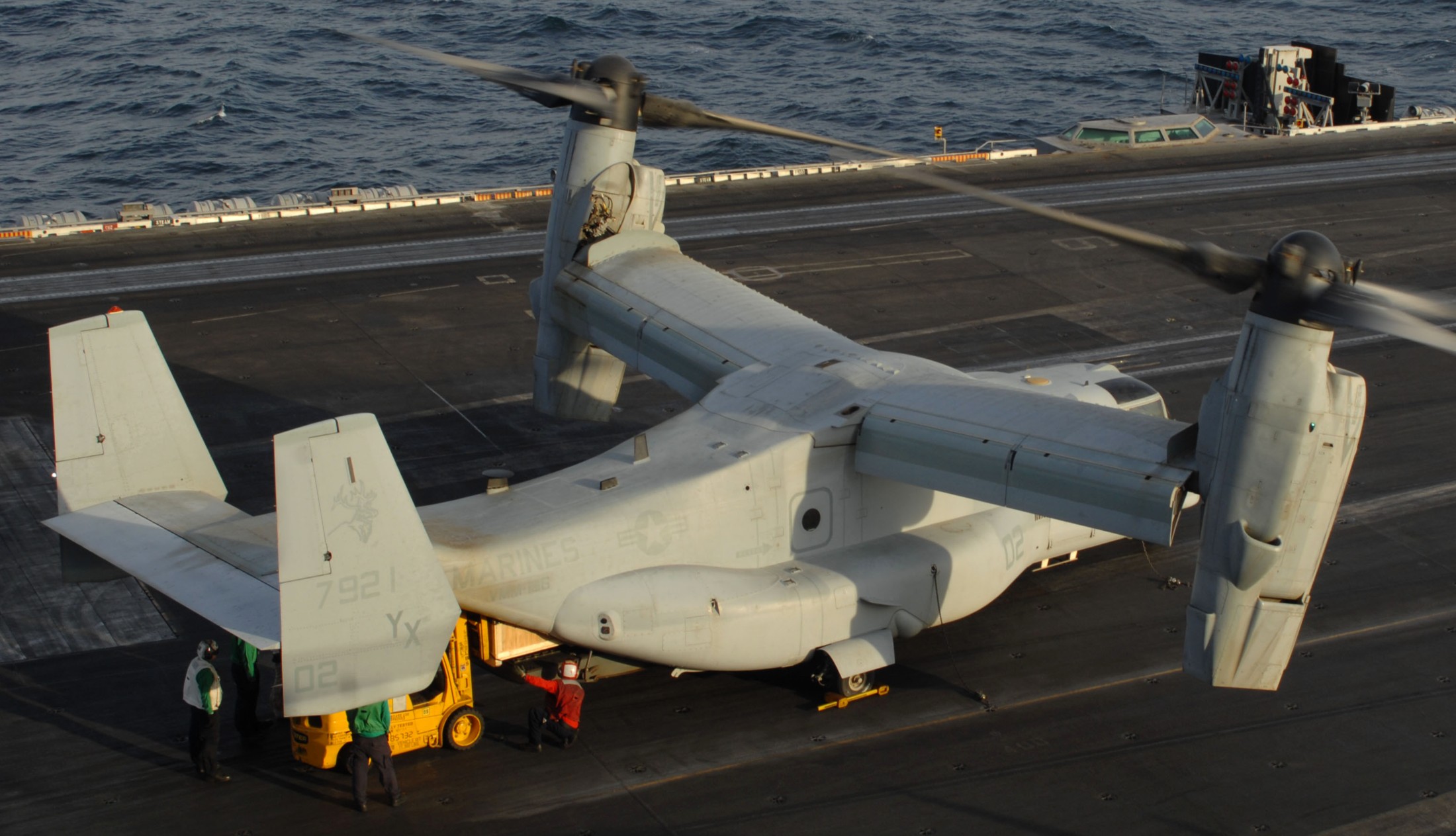 vmm-166 sea elk mv-22b osprey uss harry s. truman cvn-75 2013 32