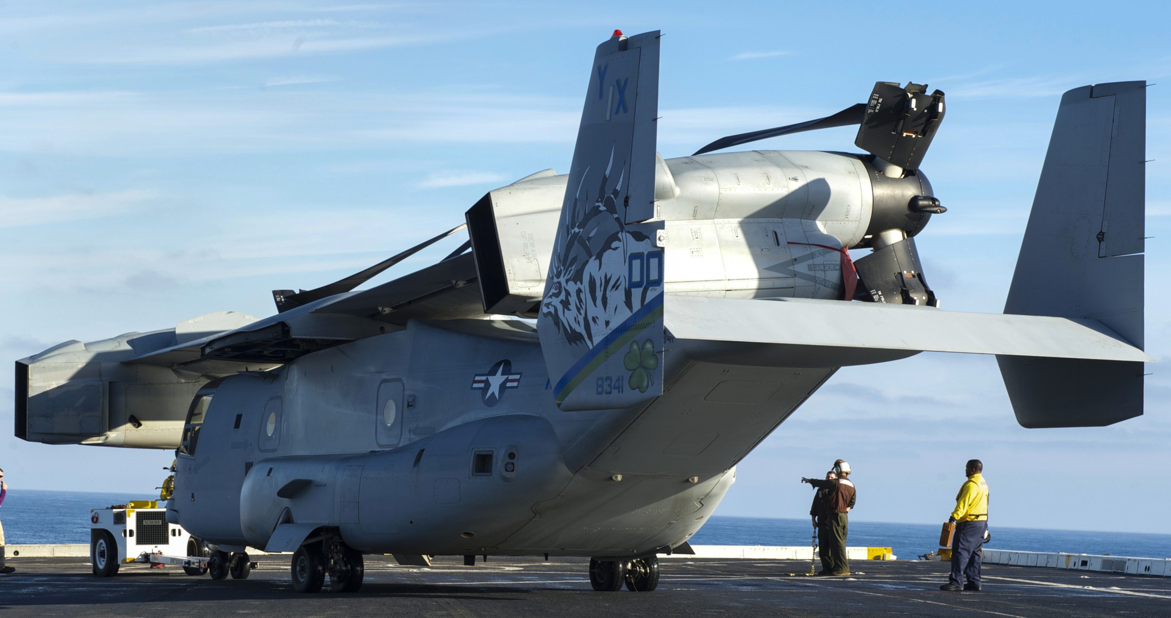 vmm-166 sea elk mv-22b osprey uss boxer lhd-4 2015 37