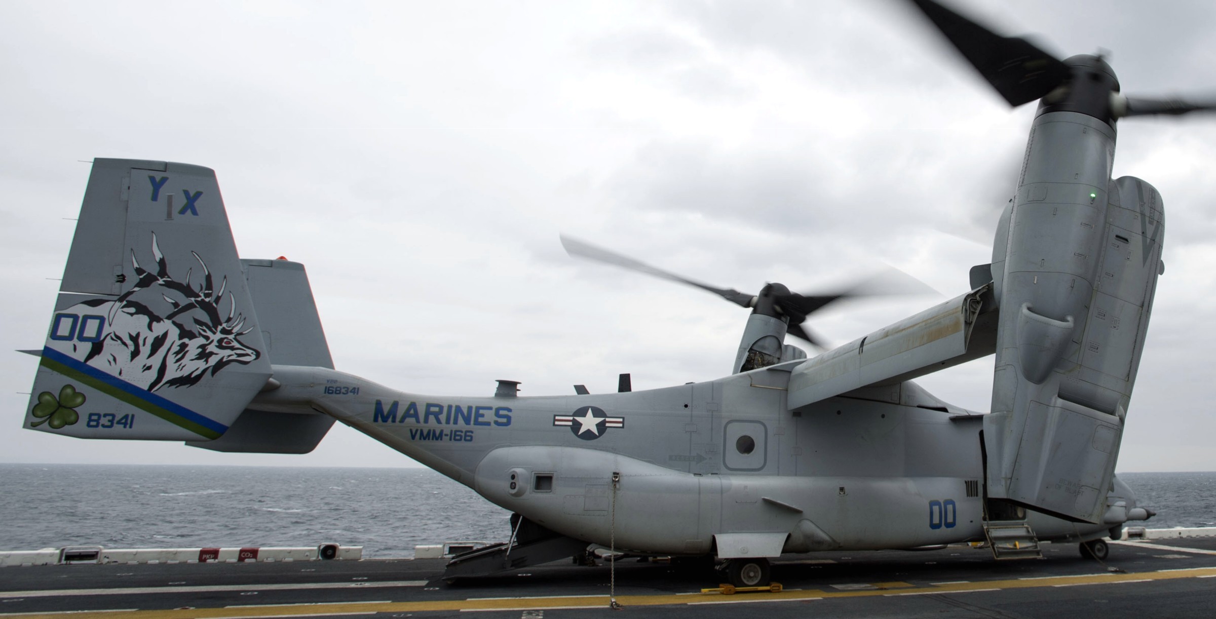 vmm-166 sea elk marine medium tiltrotor squadron mv-22b osprey usmc