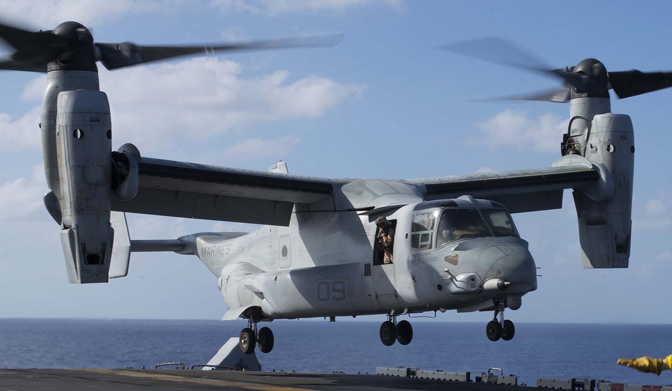 vmm-264 black knights mv-22b osprey uss wasp lhd-1 2016 21