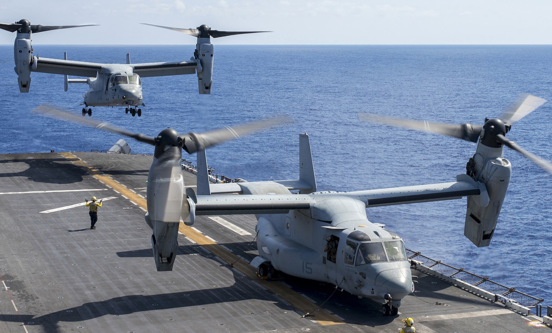 vmm-264 black knights mv-22b osprey uss wasp lhd-1 2016 26