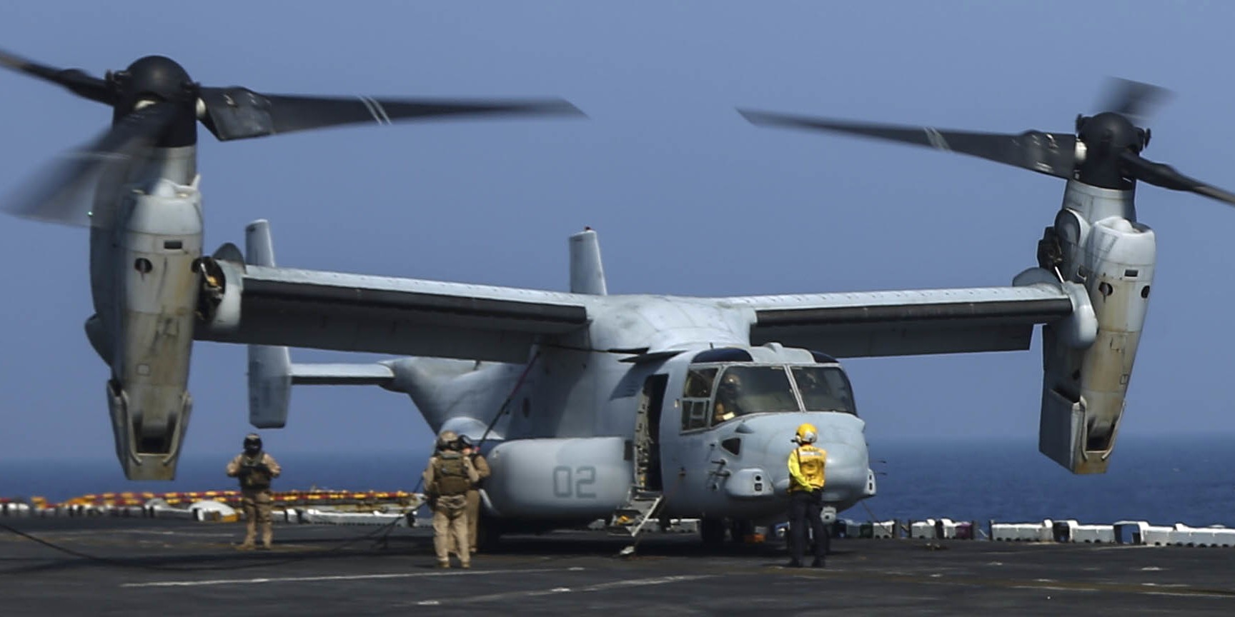 vmm-264 black knights mv-22b osprey uss wasp lhd-1 2016 30