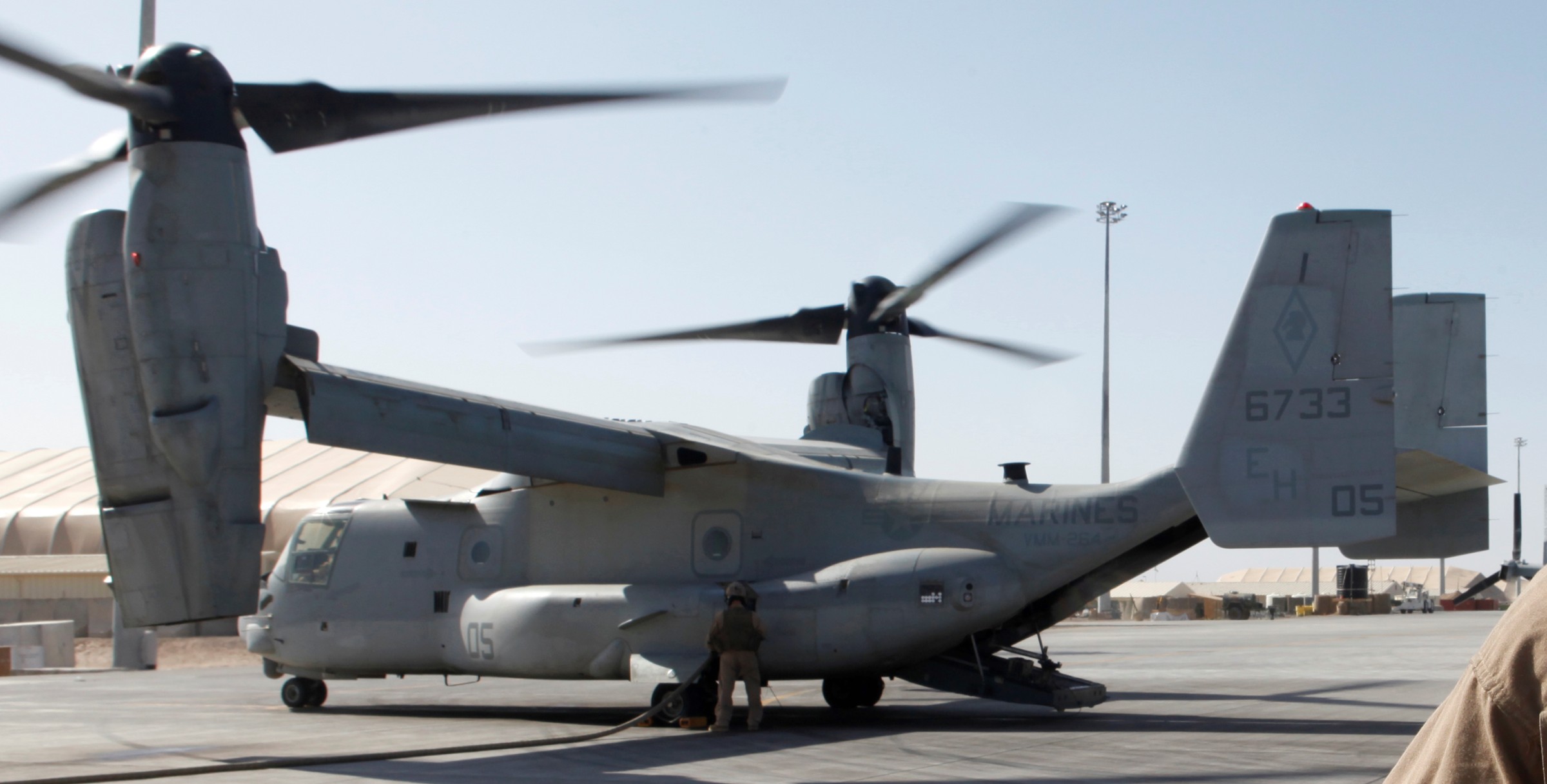 vmm-264 black knights mv-22b osprey afghanistan 2013 33