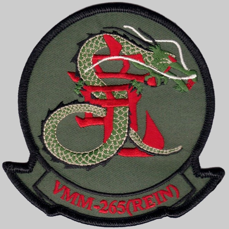 vmm-265 dragons usmc insignia patch crest mv-22b osprey japan 03
