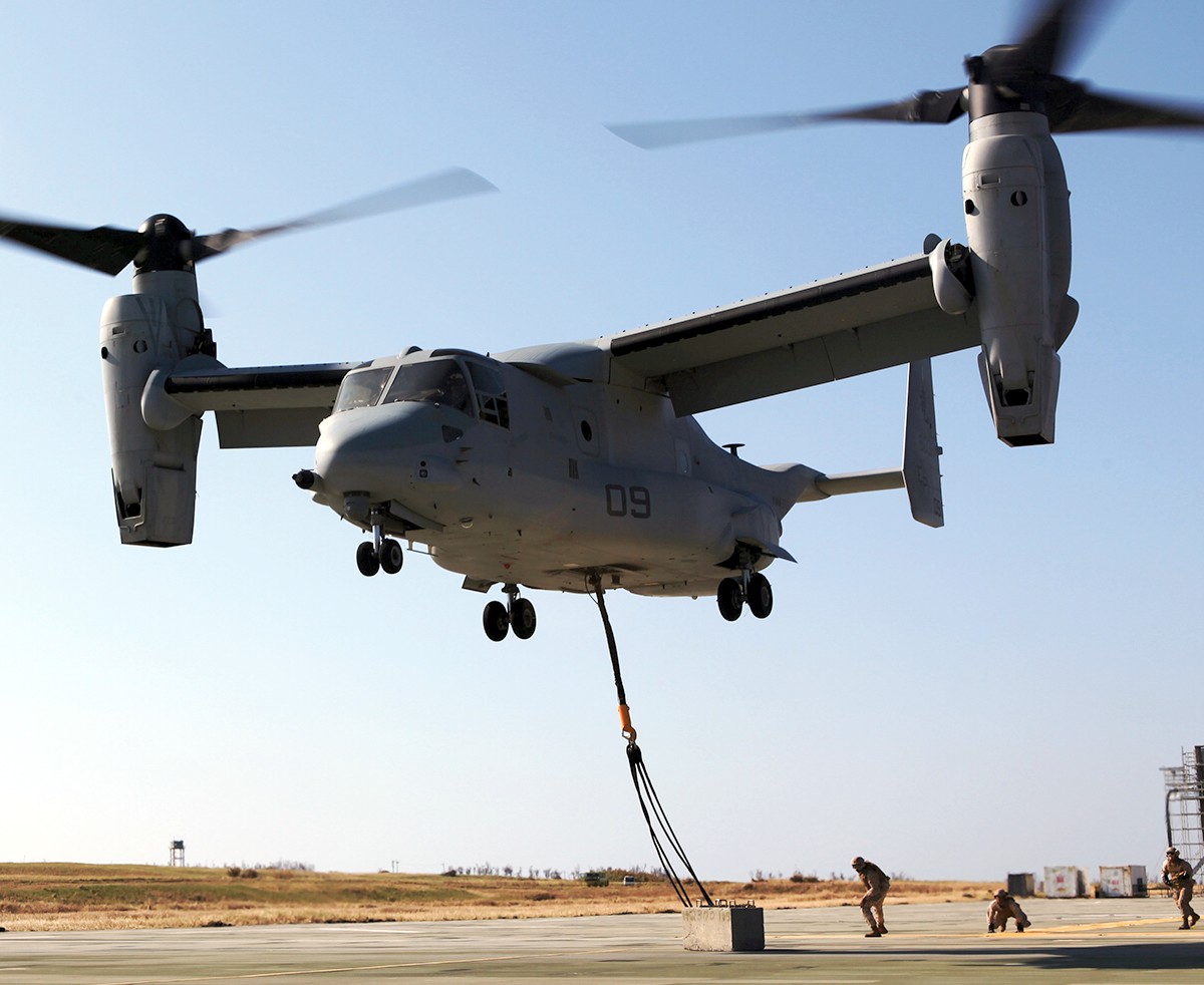 vmm-265 dragons mv-22b osprey forward deployed japan 2012 02