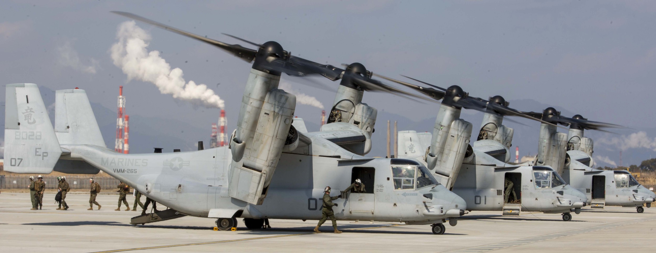 vmm-265 dragons mv-22b osprey mcas iwakuni japan 2016 61