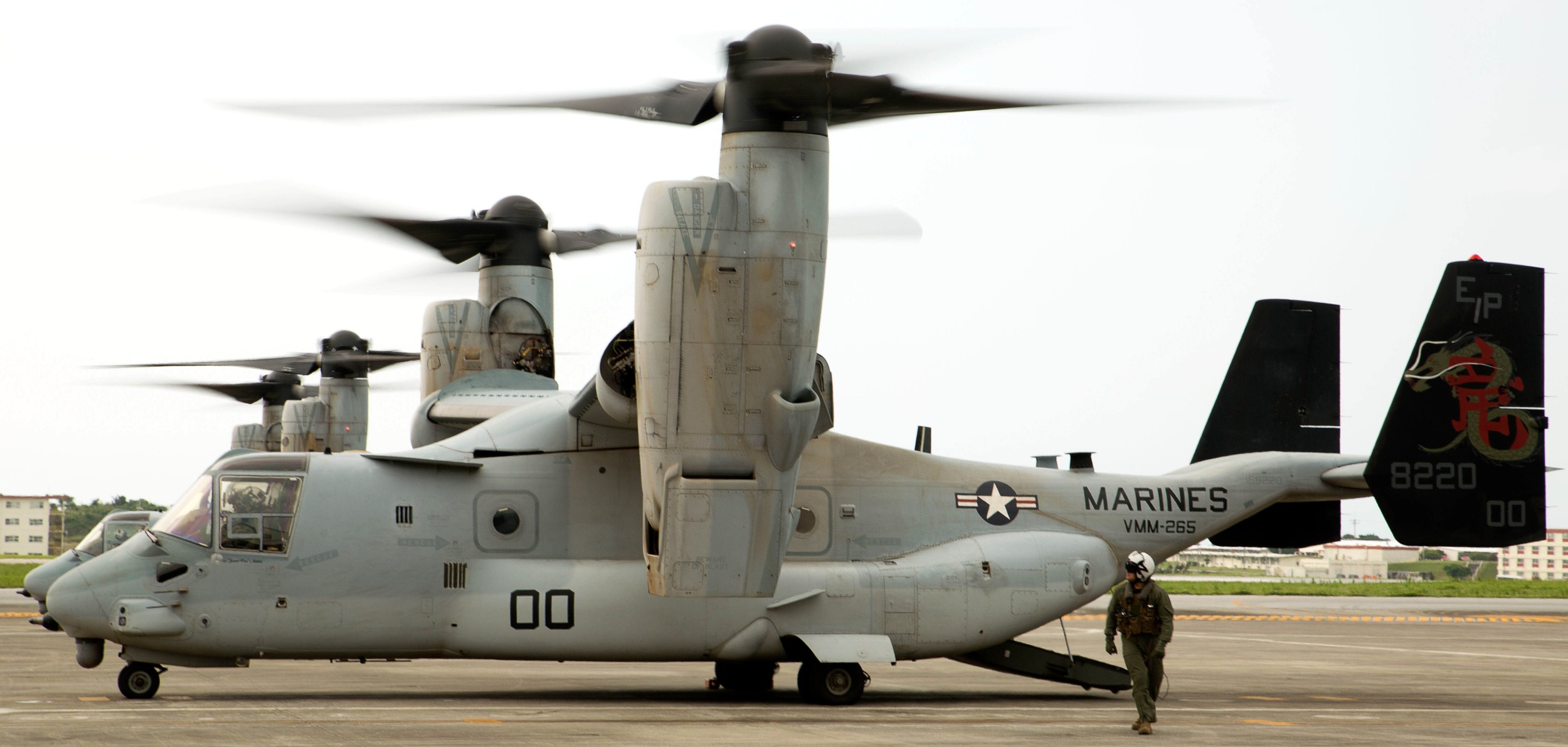 vmm-265 dragons marine medium tiltrotor squadron mv-22b osprey usmc mcas futenma japan