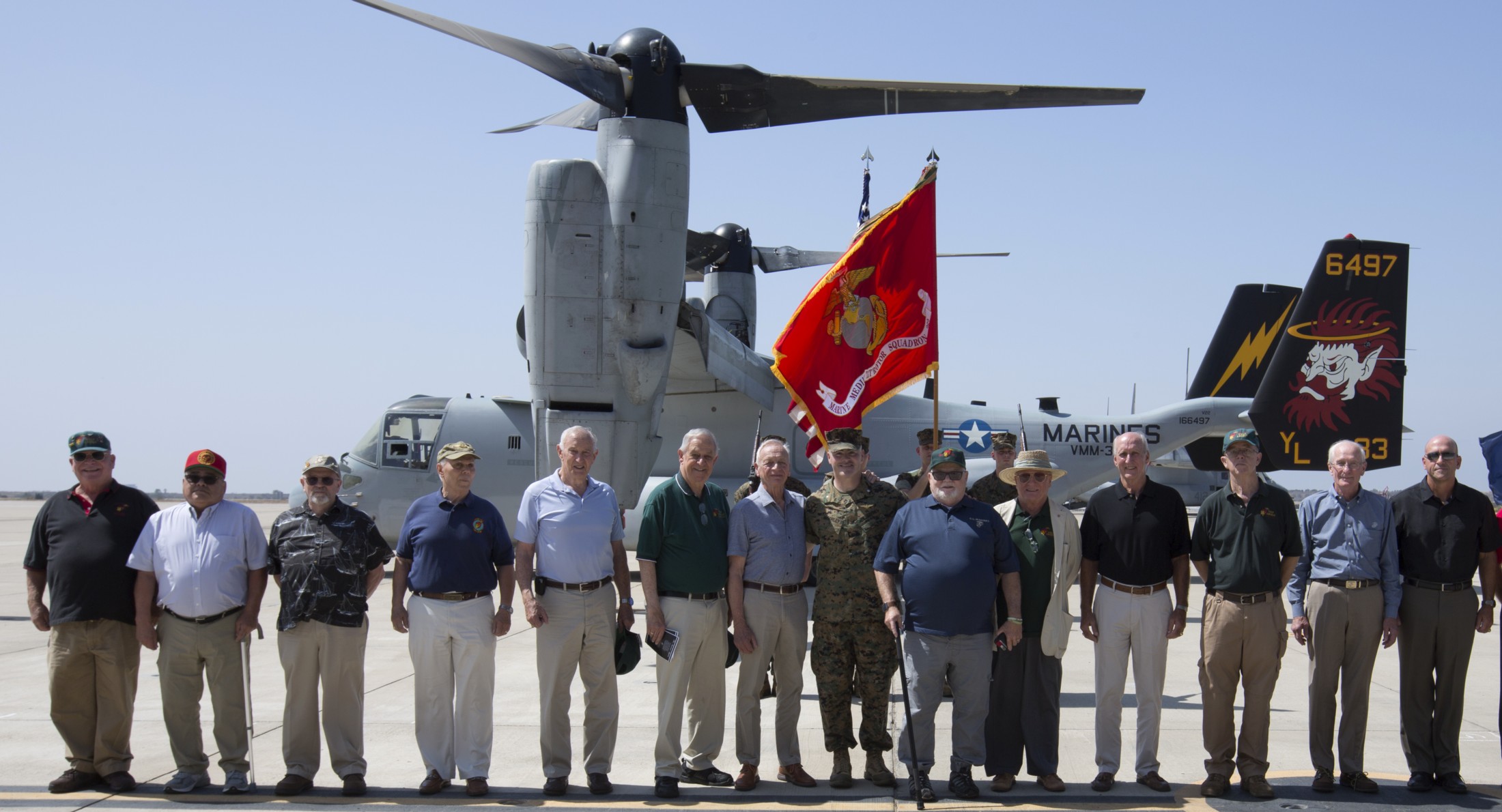 vmm-362 ugly angels marine medium tiltrotor squadron mv-22b osprey 34 activation ceremony mcas miramar california