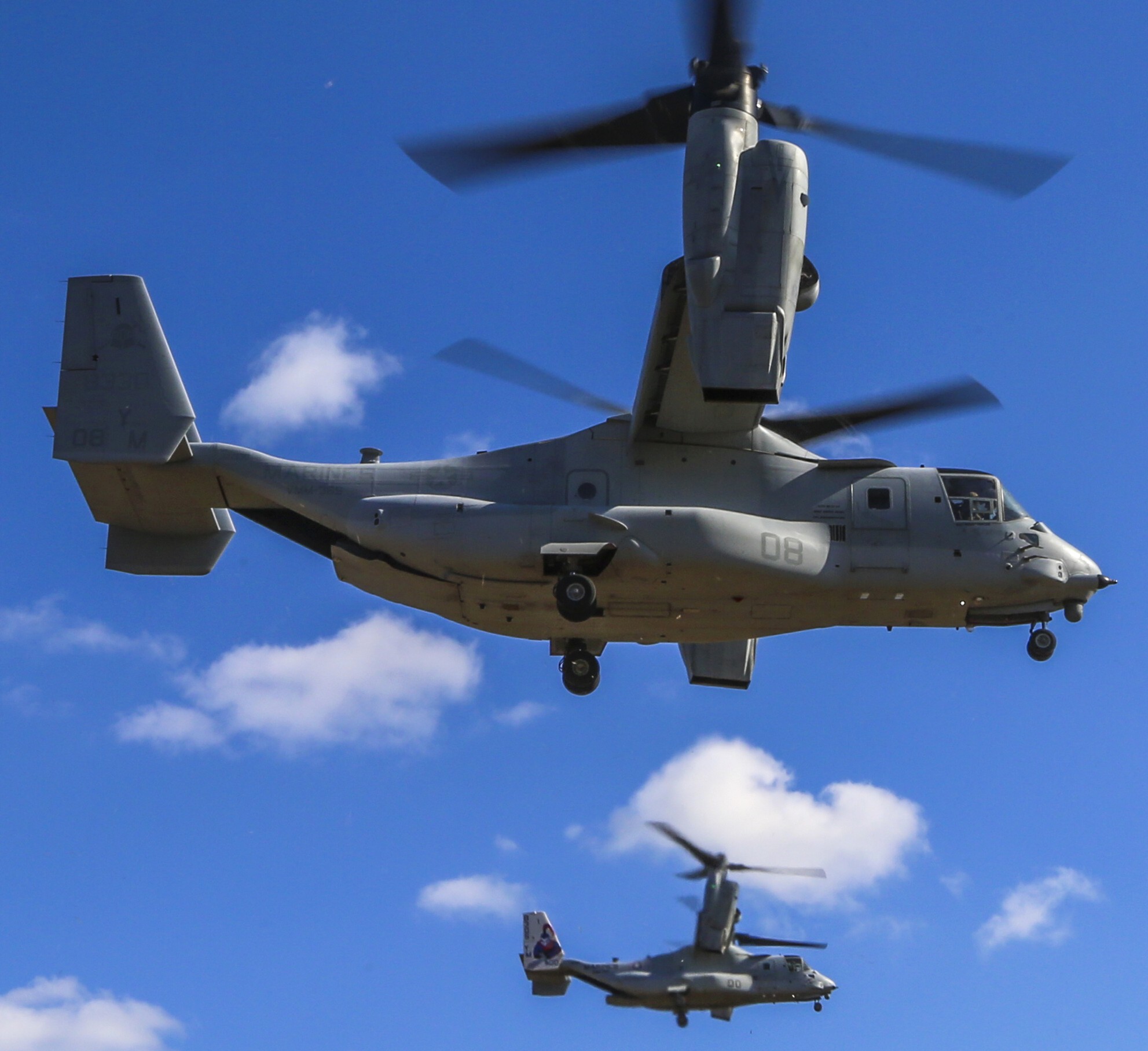 marine medium tiltrotor squadron vmm-365 blue knights mv-22b osprey mcas new river 2016 61