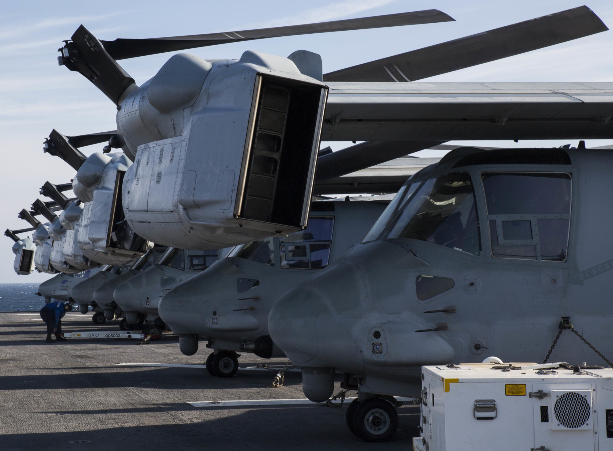 vmm-365 blue knights mv-22b osprey uss bataan lhd-5 2016 89