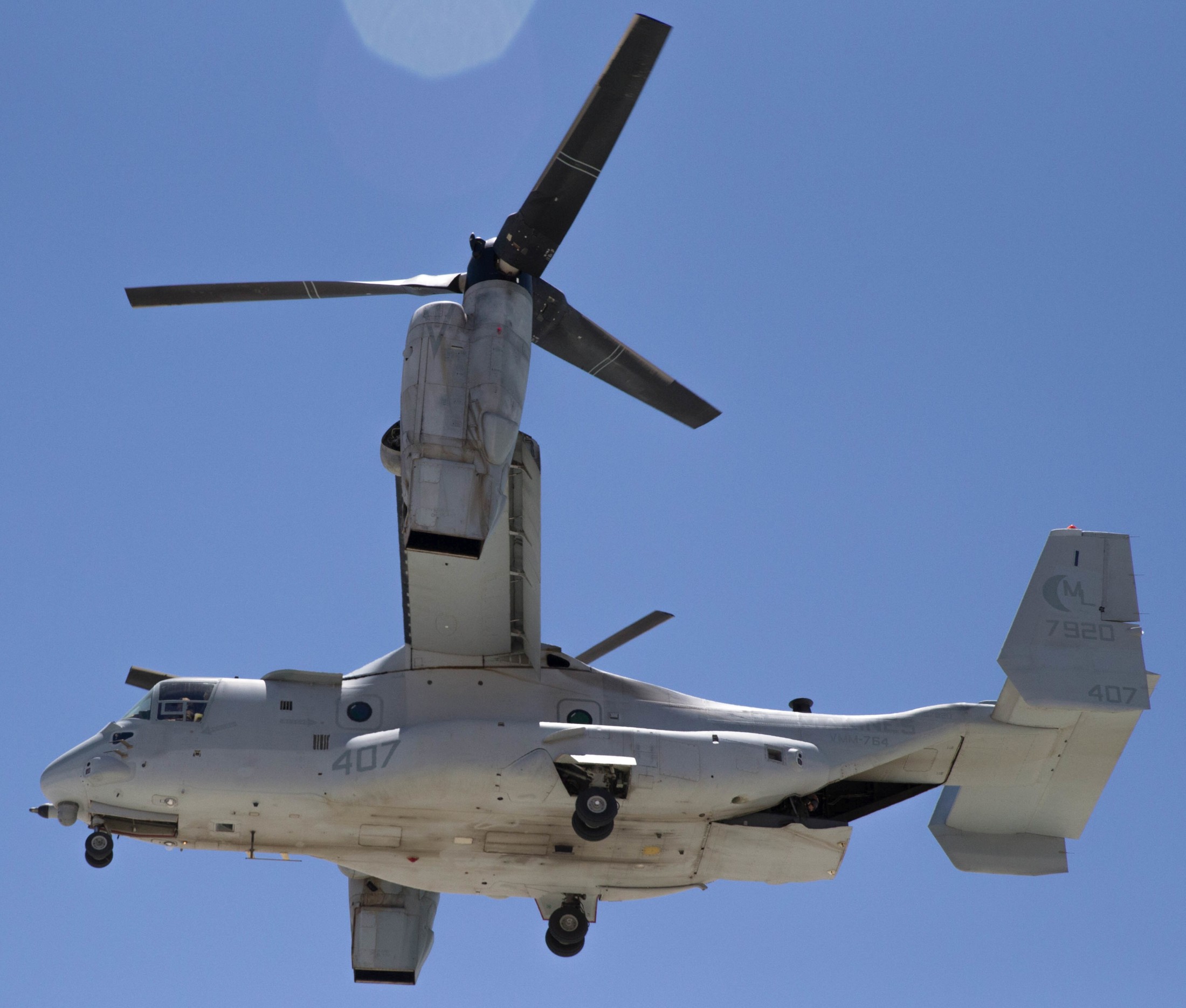 vmm-764 moonlight marine maeium tiltrotor squadron usmc reserve mv-22b osprey 09