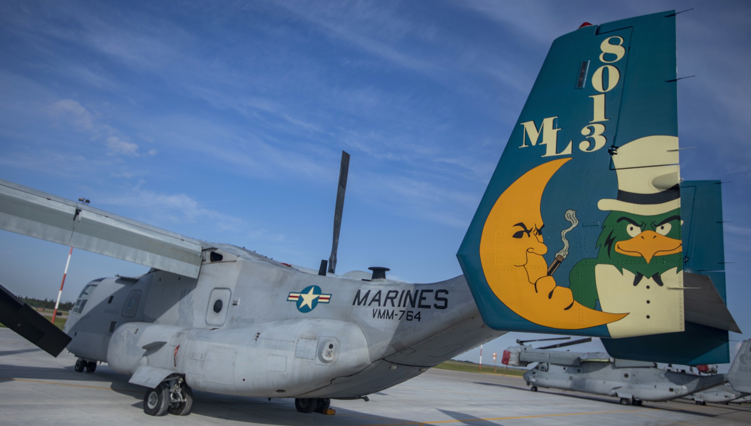 vmm-764 moonlight marine maeium tiltrotor squadron usmc reserve mv-22b osprey cold lake canada 19
