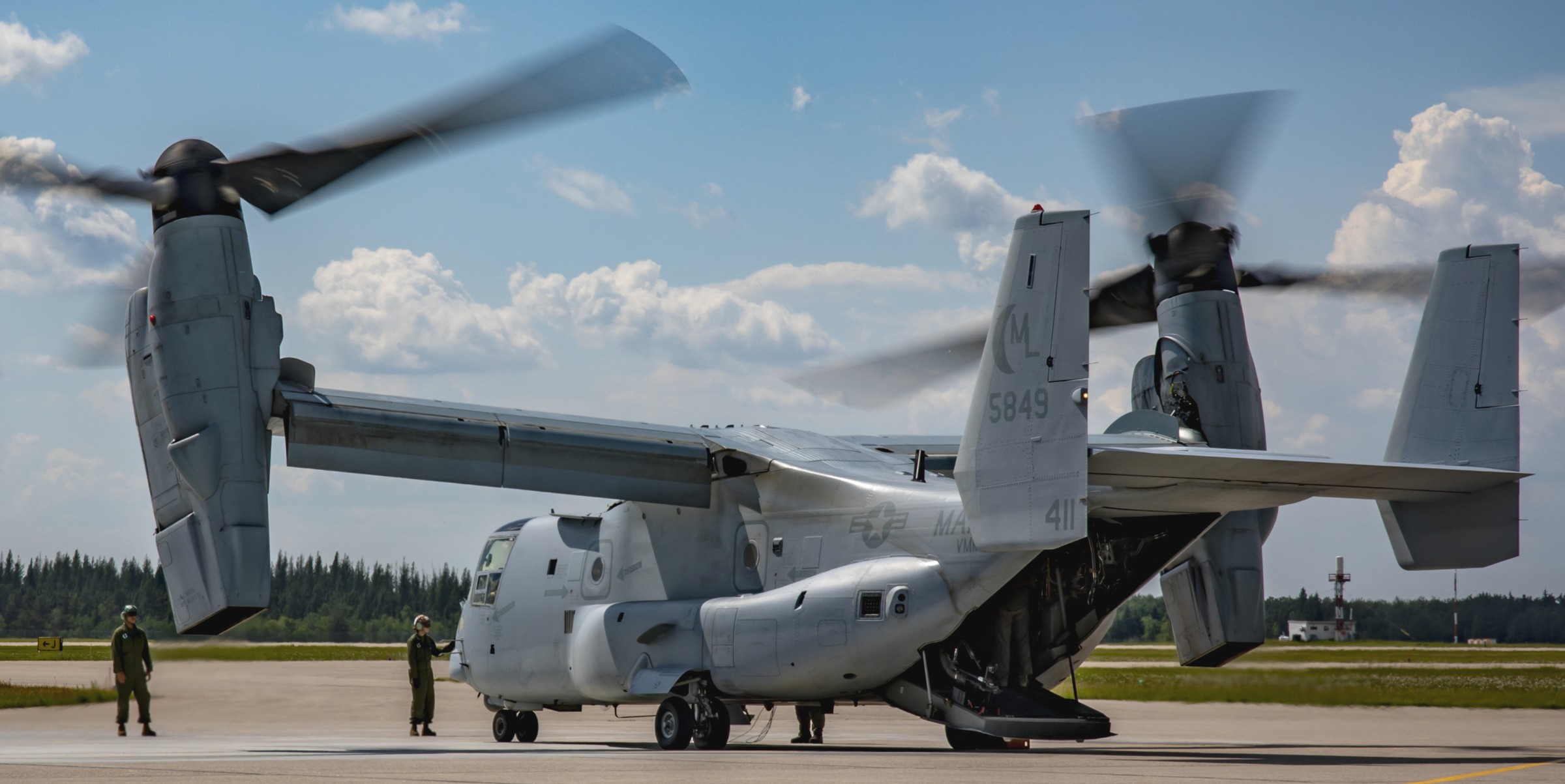 vmm-764 moonlight marine maeium tiltrotor squadron usmc reserve mv-22b osprey cfb cold lake canada 20