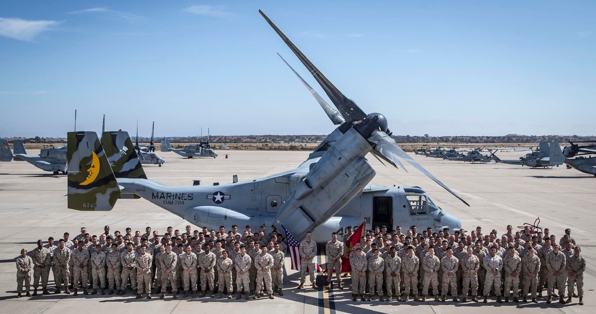 vmm-764 moonlight marine maeium tiltrotor squadron usmc reserve mv-22b osprey mcas miramar california 33