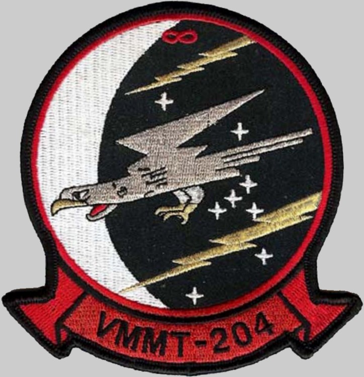 vmmt-205 raptors patch insignia crest marine medium tiltrotor training squadron usmc mv-22b osprey 02