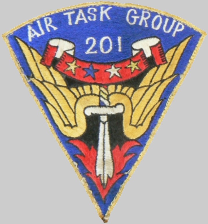 atg-201 insignia crest patch badge air task group us navy 02p