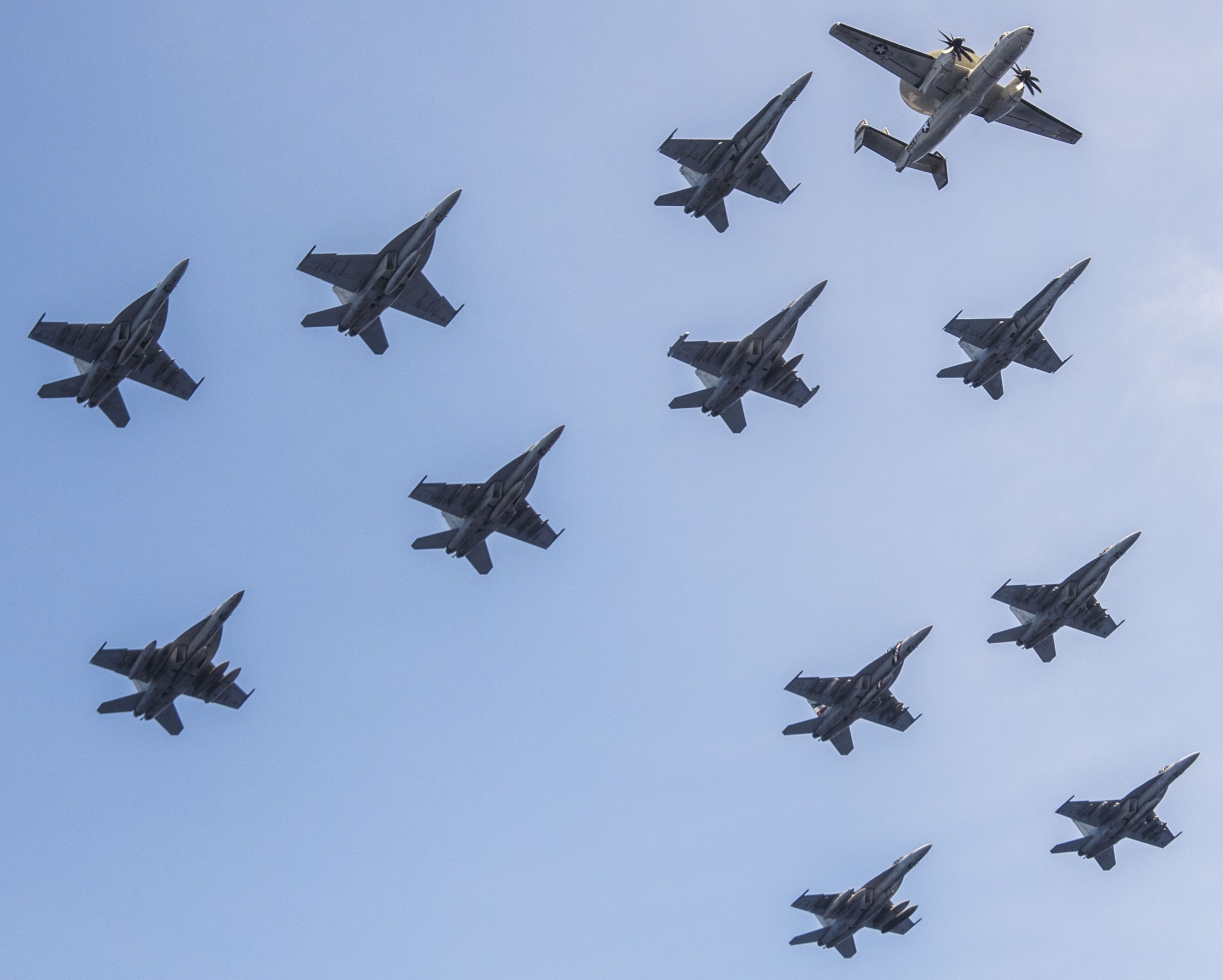 cvw-2 carrier air wing us navy uss carl vinson cvn-70 embarked squadrons 11