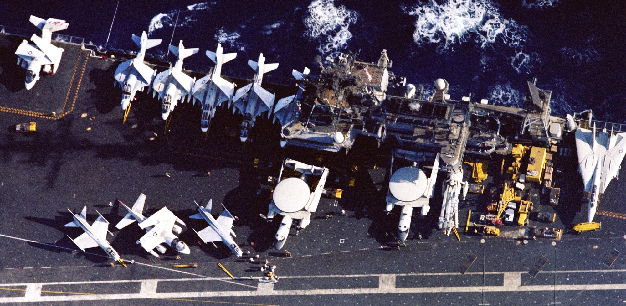 cvw-2 carrier air wing us navy uss kitty hawk cv-63 embarked squadrons 14