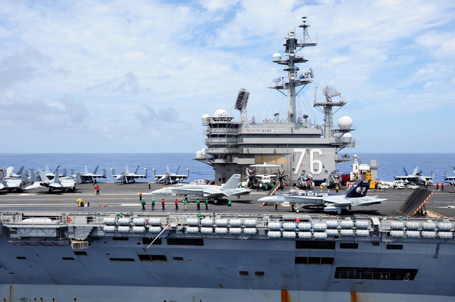 cvw-2 carrier air wing us navy uss ronald reagan cvn-76 embarked squadrons 17