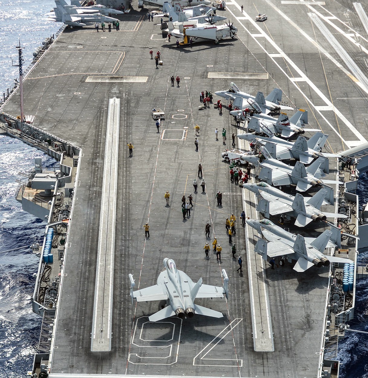 cvw-2 carrier air wing us navy uss ronald reagan cvn-76 embarked squadrons 19