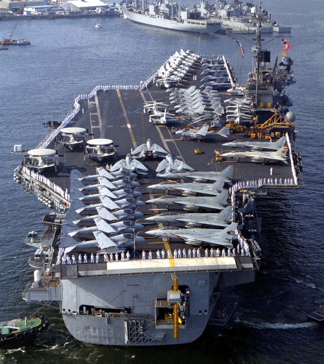 cvw-2 carrier air wing us navy uss ranger cv-61 embarked squadrons 29