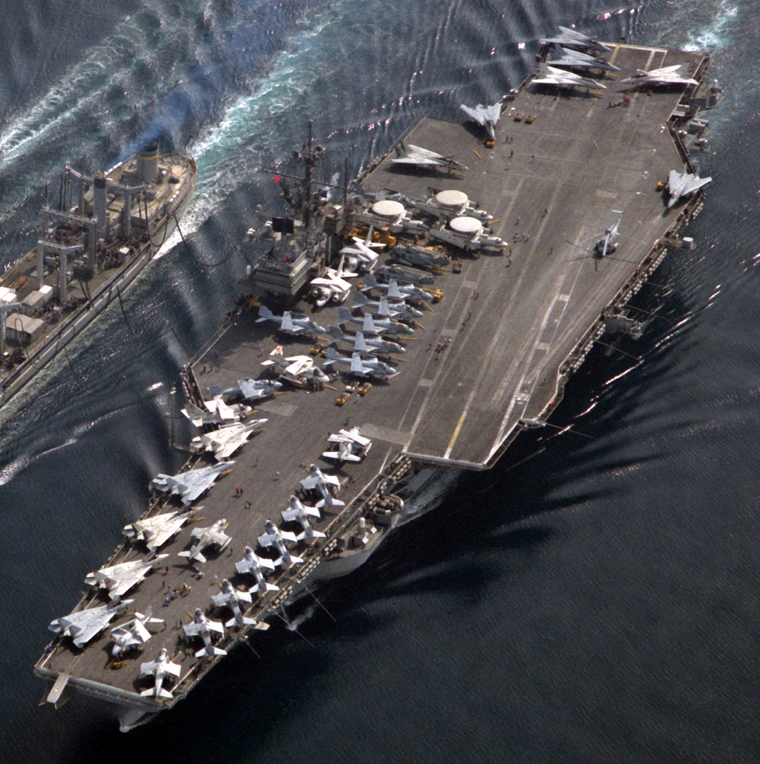 cvw-2 carrier air wing us navy uss ranger cv-61 embarked squadrons 34 operation desert storm