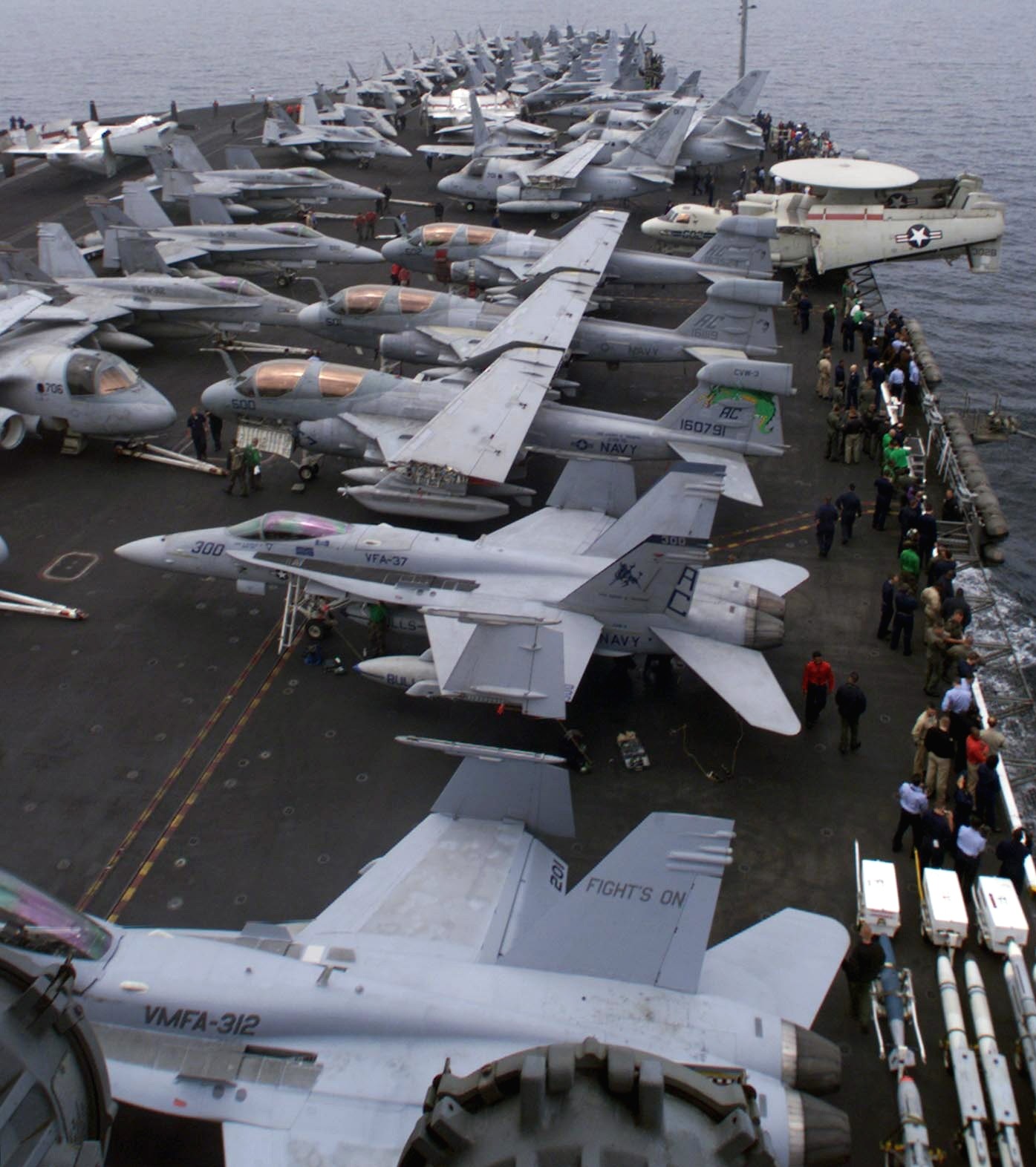 cvw-3 carrier air wing us navy uss harry s. truman cvn-75 embarked squadrons 04